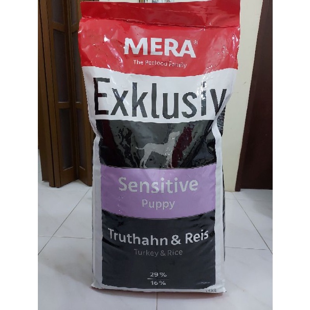 MERA Dog Food Sensitive Puppy and Senior Turkey and Rice (Made in