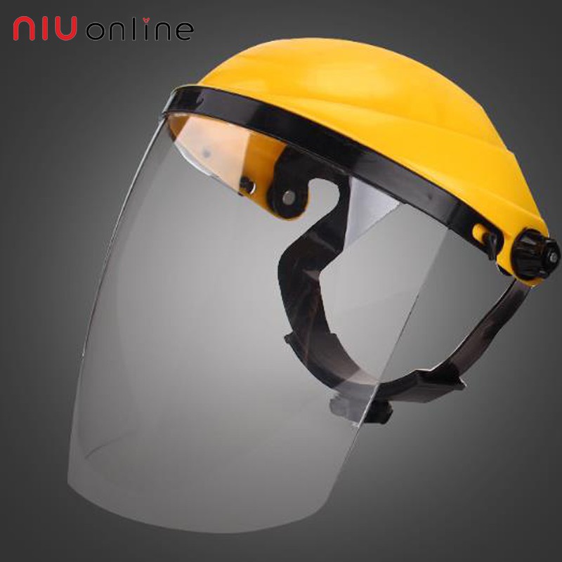 NIU online ORIGINAL Industrial AllPurpose acrylic yellow Face Shield Shopee Philippines