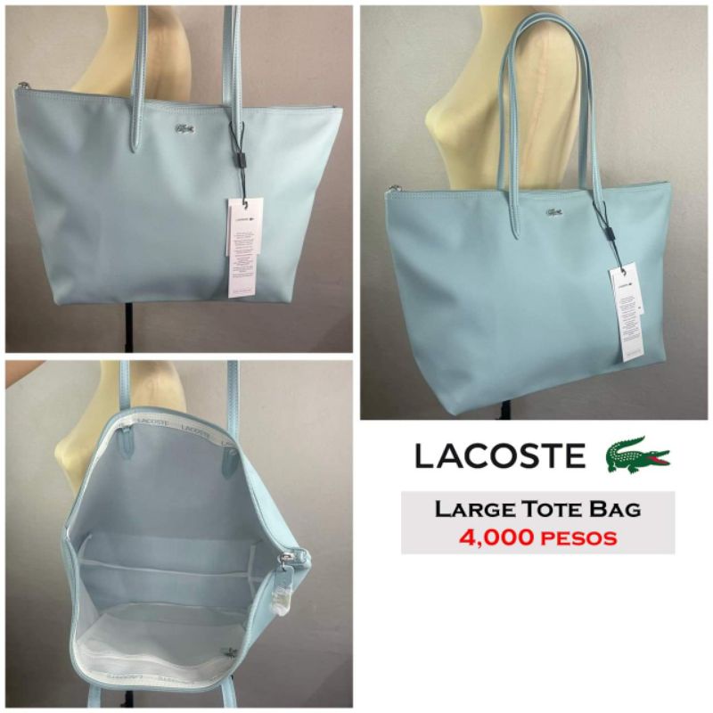 Lacoste tote bag on sale original vs fake