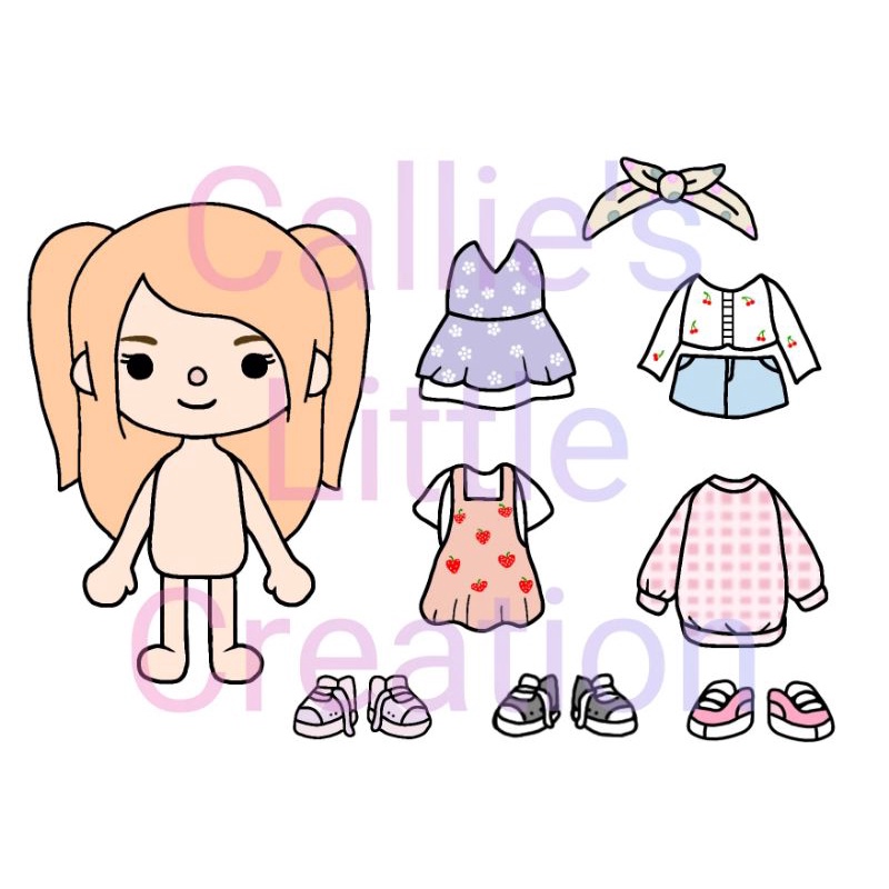 Toca Boca Sticker SET | Shopee Philippines