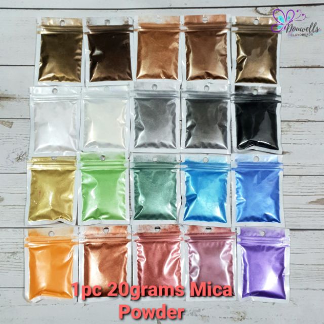 20g MICA POWDER Metallic Color Pigment Pearlescent 1 pc (Not Cosmetic ...