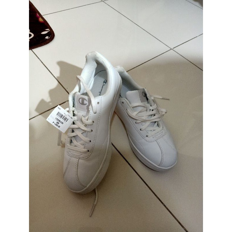 Champion white cheap rubber shoes