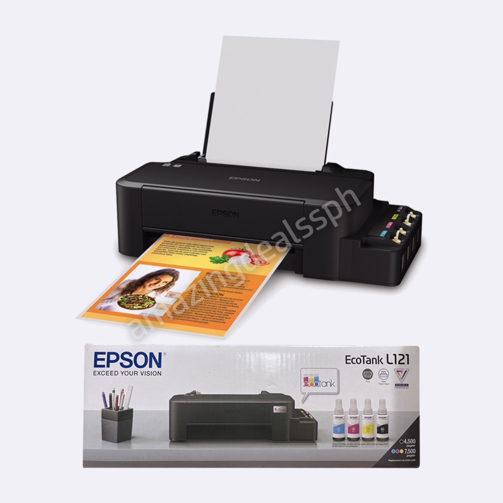 Epson L121 Printer With Free Ink Ship Agad Cod Acceptedcredit Card Acceptedbrandnew 1591