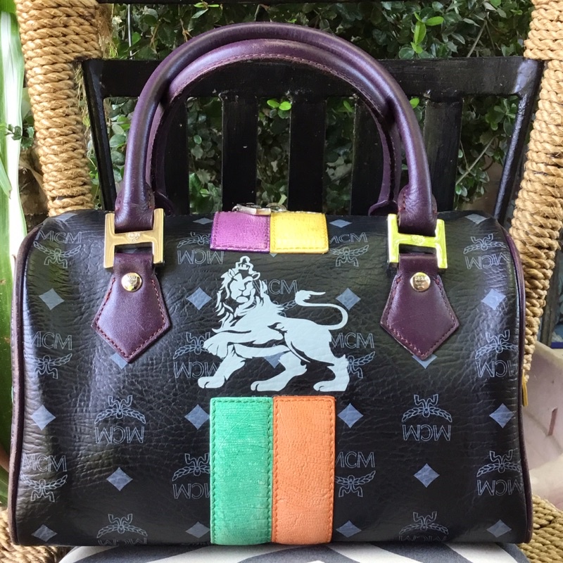 Mcm lion doctors bag, Luxury, Bags & Wallets on Carousell