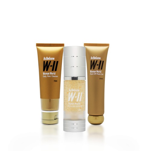New Acbegone Set 3in1 (WII Essence Gel, Cleanser and Peel Off Mask
