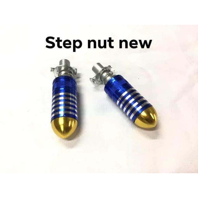 FJS Motorcycle Stepnut Bullet design Universal ( alloy ) | Shopee ...