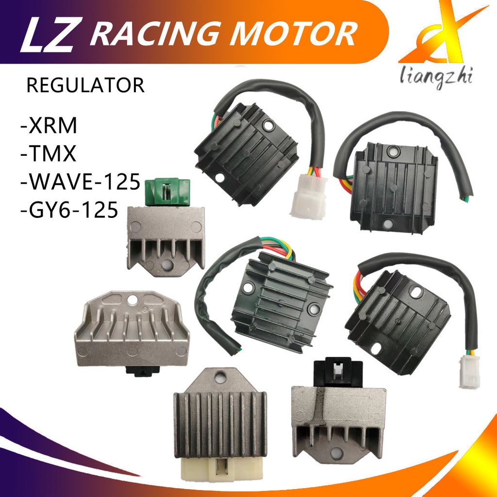 MOTORCYCLE PARTS RECTIFIER/REGULATOR XRM,TMX, WAVE125, GY6125, ETC