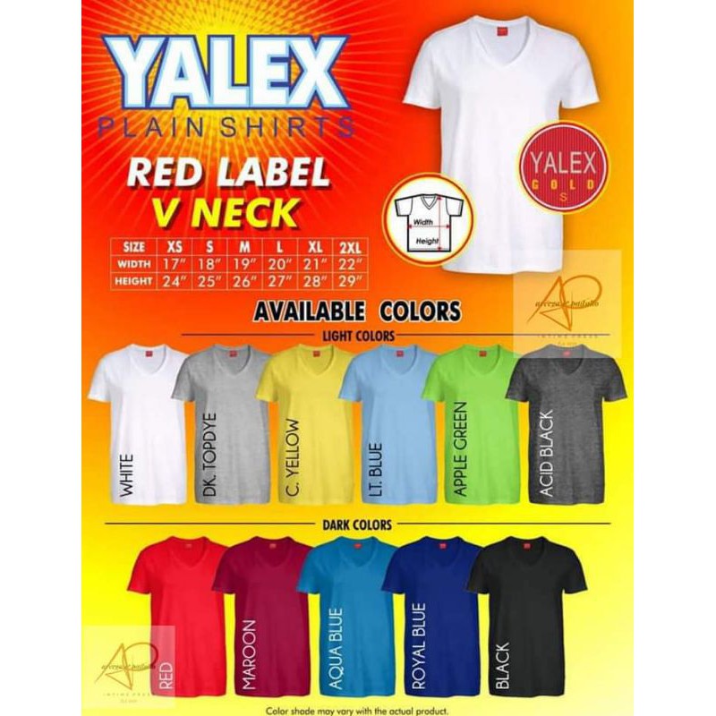yalex v neck shirt