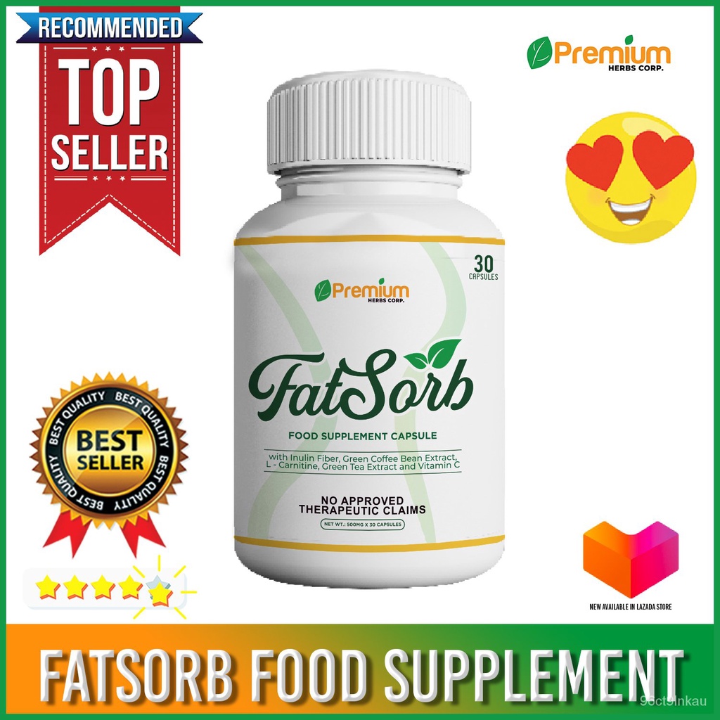 FATSORB Slimming Product PHC Store effective 30 capsule 500mg