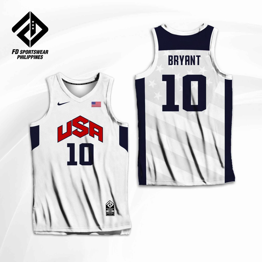 2012 Olympics Team USA #10 Kobe Bryant Revolution 30 Swingman White Jersey  on sale,for Cheap,wholesale from China