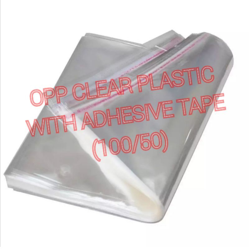 CLEAR TRANSPARENT OPP PLASTIC BAG PACKAGING (NO HOLE) SMALL- 200PCS