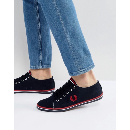 Fred perry deals navy shoes