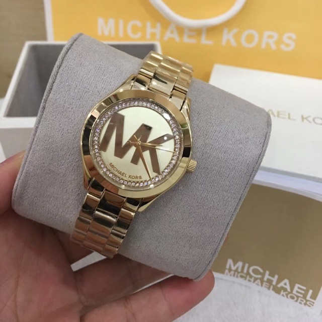 Michael kors watches with mk logo inside new arrivals