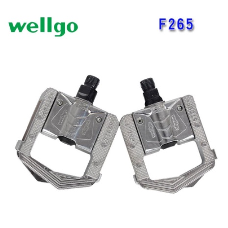 WELLGO F265 Bike Pedals Foldable Collapsible Pedal DU Bearing With Reflector For Brompton Dahon JAVA Fohon United Trifold Folding Bicycle