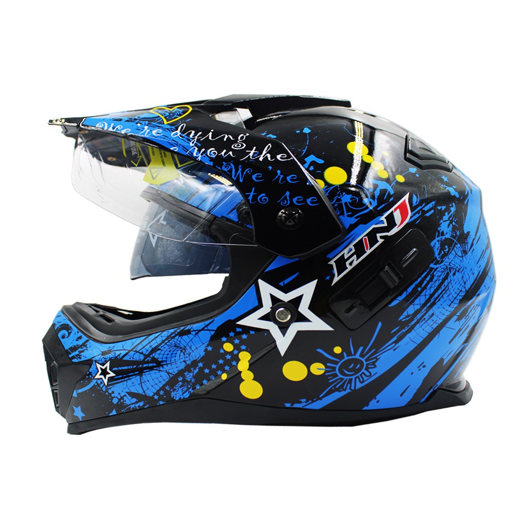 Hnj motocross sale helmet