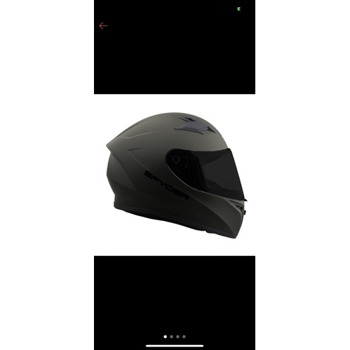 Spyder helmet best sale army green