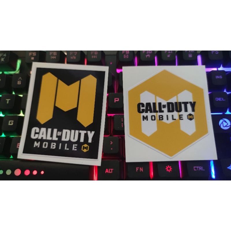 CALL OF DUTY VINYL LAMINATED WATERPROOF STICKER | Shopee Philippines
