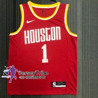 Men's New Original NBA Houston Rockets #13 James Harden Statement Edition  Black Jersey Swingman Heat-pressed