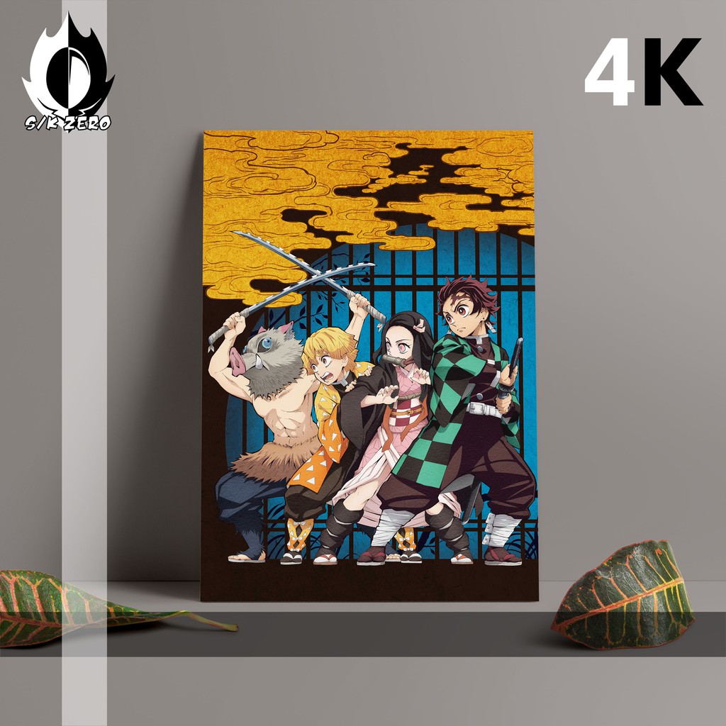 The Most Complete Anime A3 Size Poster - Kimetsu No Yaiba / Demon ...