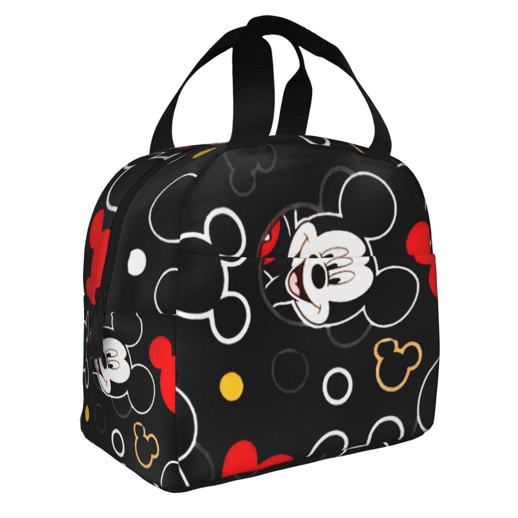 Mickey Mouse Lunch Bag Lunch Box Bag Insulated Fashion Tote Bag Lunch ...