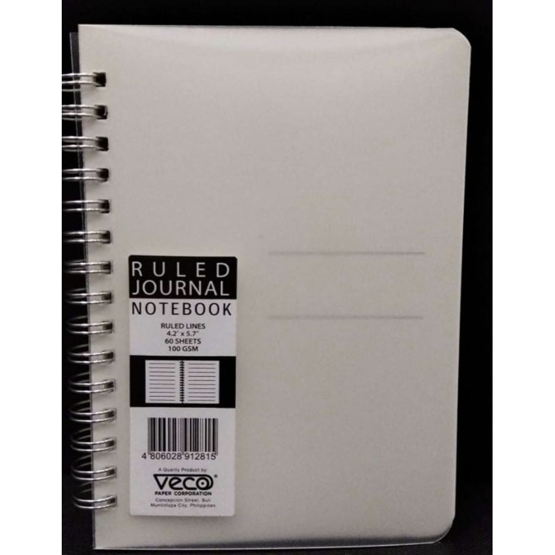 VECO RULED,SKETCH,DOTTED,LINEAR NBOOK 4