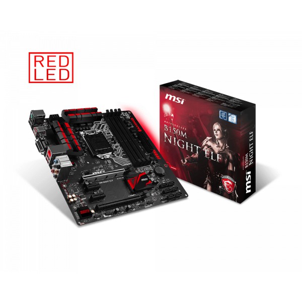 MSI NIGHT ELF B150M Motherboard Socket LGA1151 Intel 6th gen Shopee
