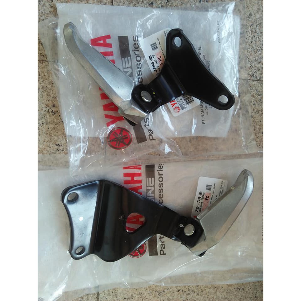 foot rest foot peg MIO AMORE YAMAHA GENUINE PARTS Shopee Philippines