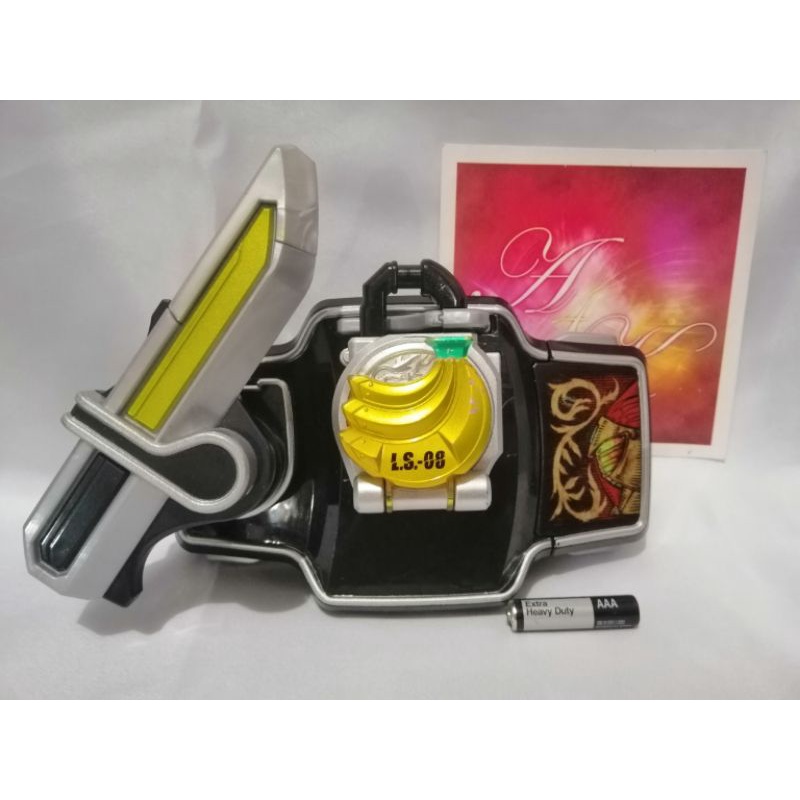 Kamen Rider Gaim Driver with 1 DX Lockseed & Face Plate | Shopee ...
