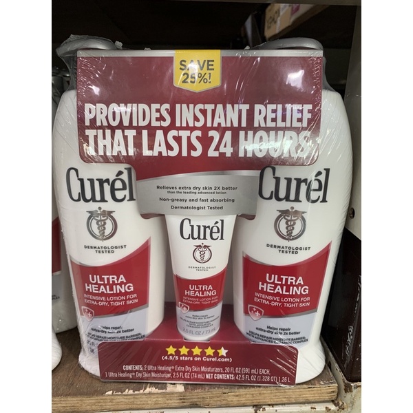 CUREL LOTION ULTRA HEALING SET | Shopee Philippines