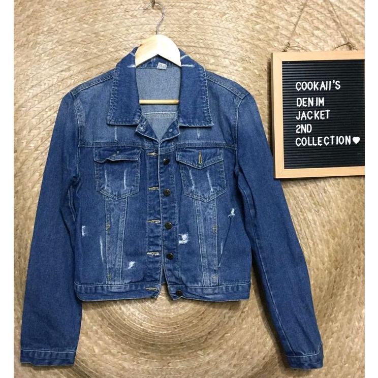 Denim hotsell jacket shopee