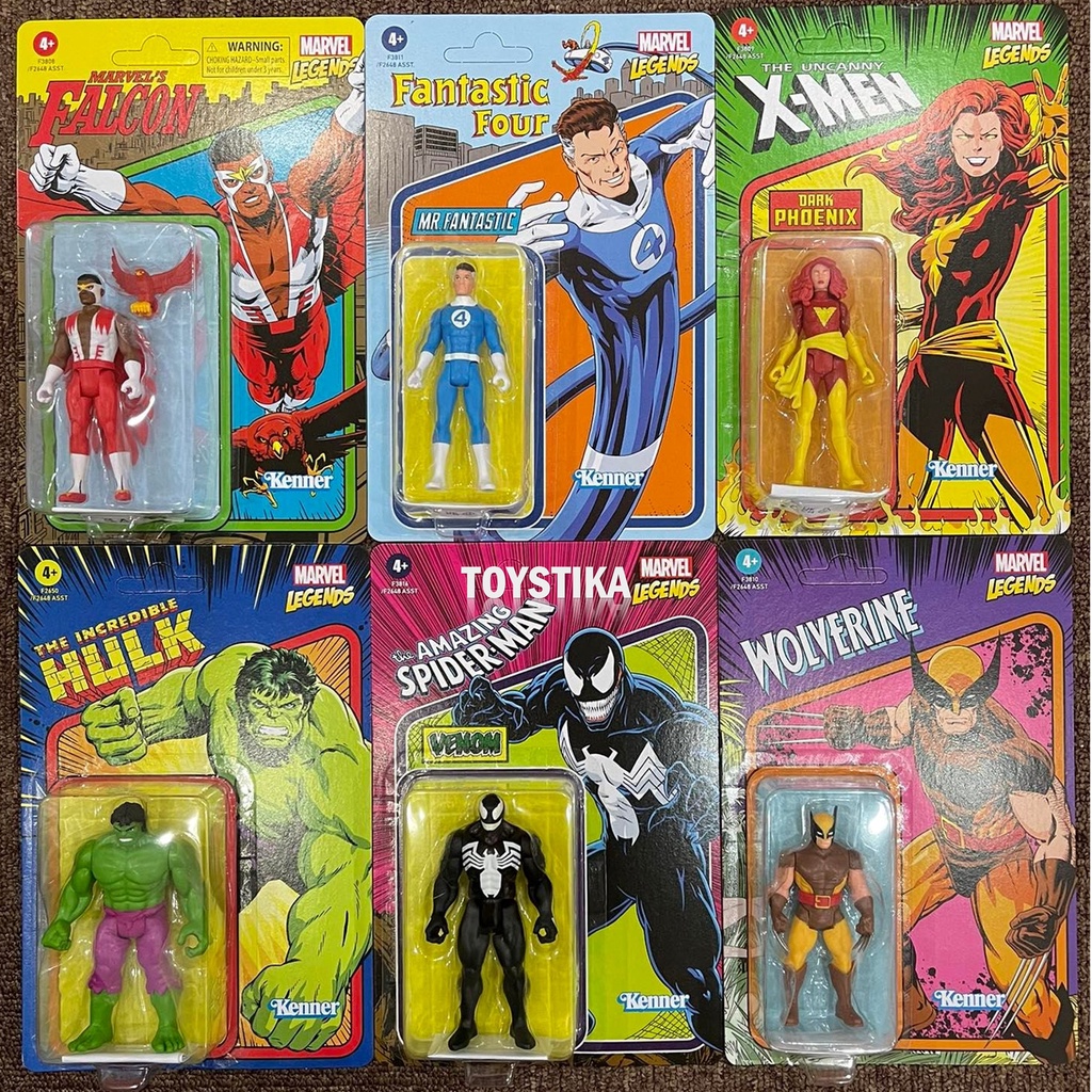 Marvel Legends 3.75 Inch Retro 375 Collection Mr.Fantastic Dark Phoenix