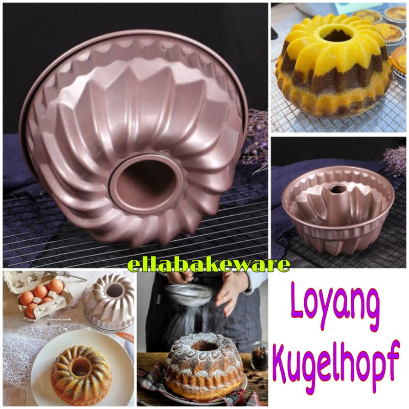 Kugelhopf Pan Sultan Pan Premium NonStick Motif Shopee Philippines