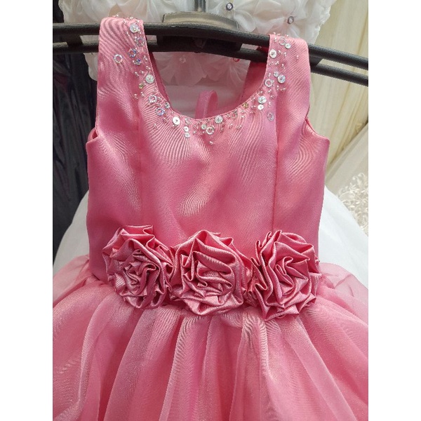 Old rose dress for best sale flower girl