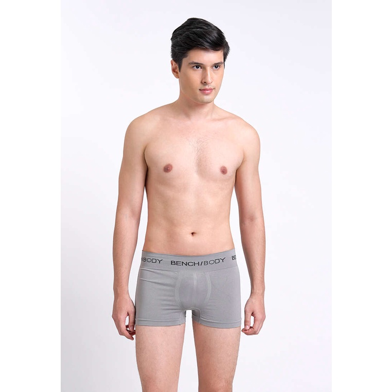 BUI0023GY4 - BENCH/ Seamless Boxer Brief - Gray