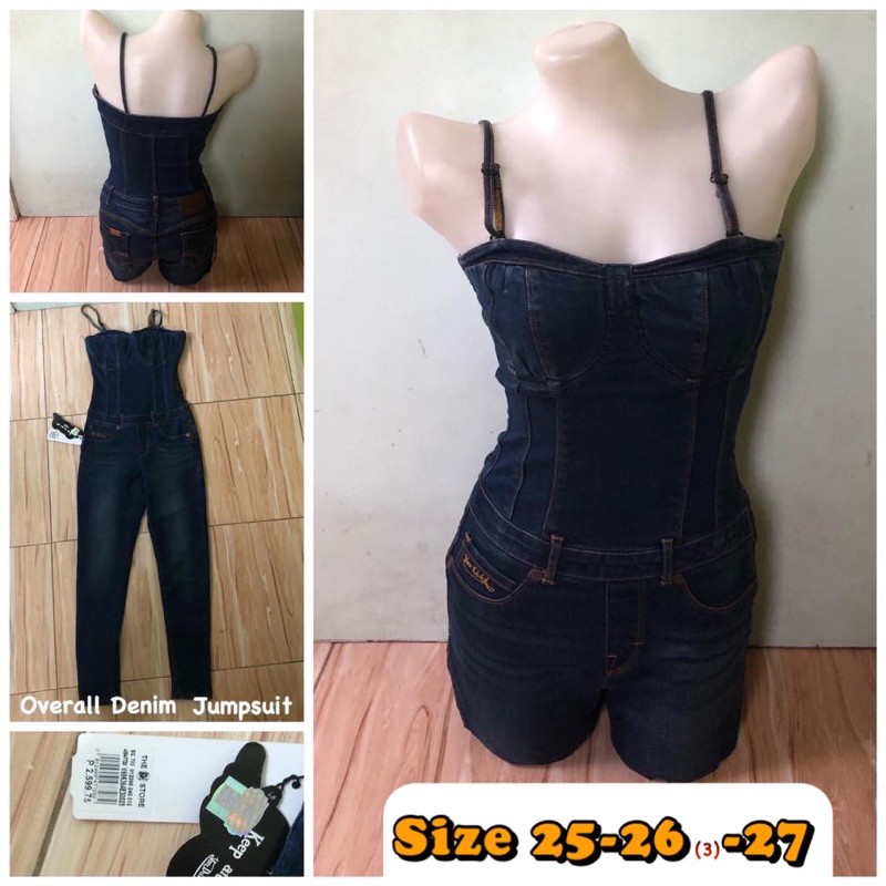 Von dutch denim store jumpsuit