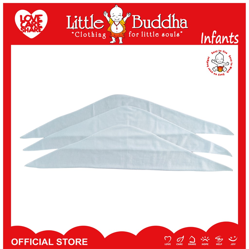 3in1 Baby Abdominal Triangular Binder Newborn (Little Buddha) | Shopee ...