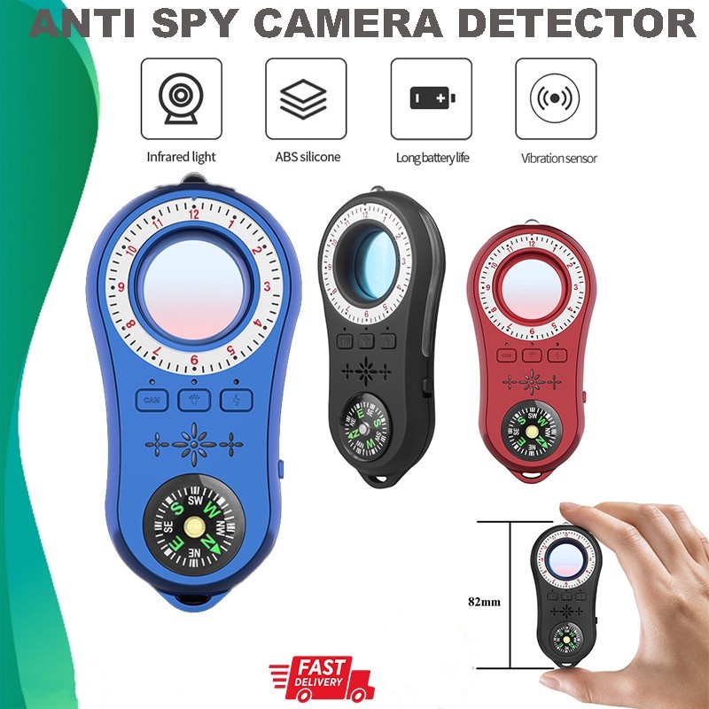 Portable Anti Spy Camera Detector Anti-theft Alarm Surveillance Anti ...