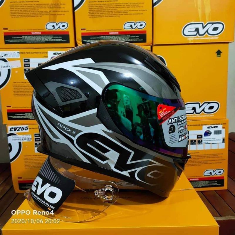 New evo helmet store 2020