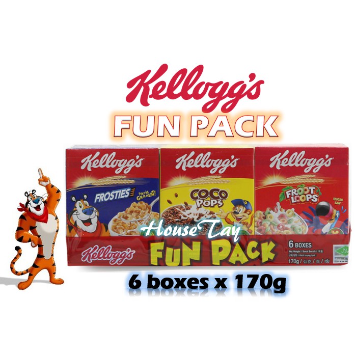 Kellogg's Fun Pack Cereals (170g) Shopee Philippines