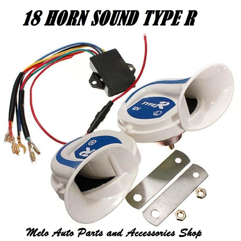 Horn Type R Digital Magic 18 Horn Sound for Car and Motorcycle (Check