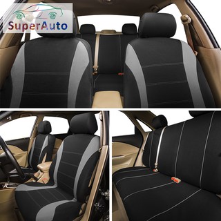 SuperAuto Car Seat Covers Universal Fits Automobile Seat Protector Interior Accessories Seat Decoration Car Styling Shopee Philippines