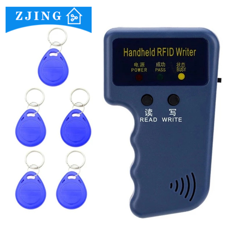 Handheld 125KHz RFID Duplicator Copier Writer Programmer Reader RFID ...