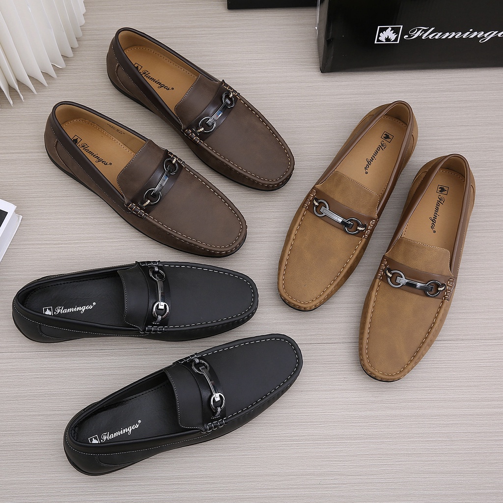 【AhSin】Men's casual slip on fashion Doudou shoes WP-612 | Shopee ...