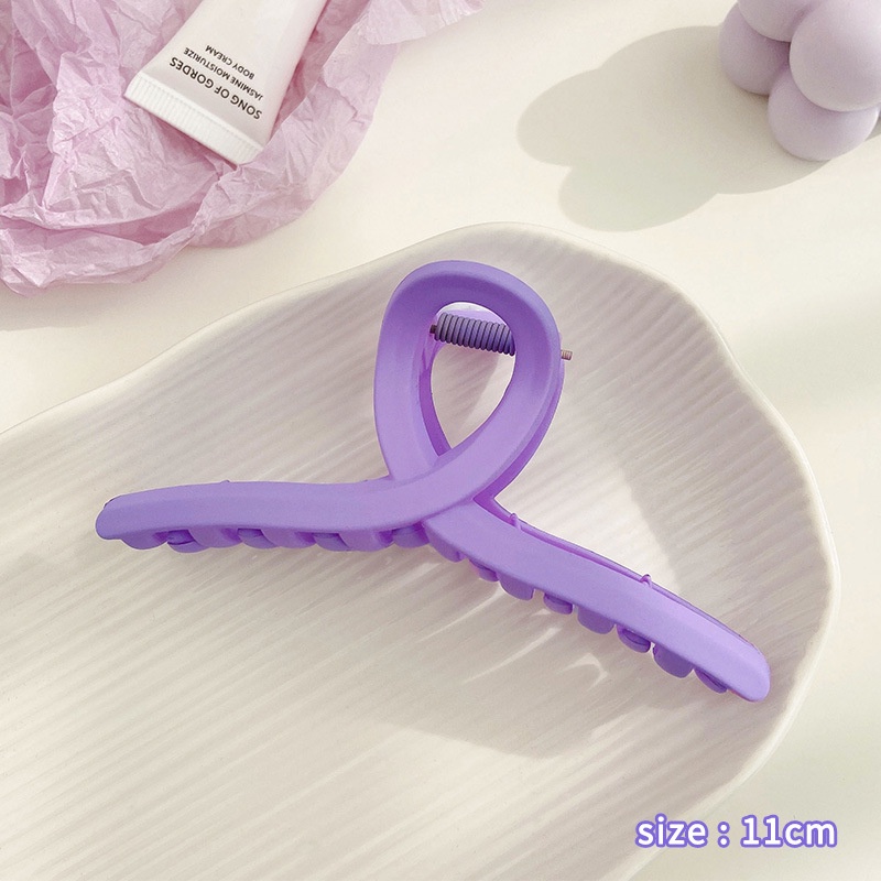 Korean Style Purple Hairpin Large Acrylic Hairpin Fashion Hair ...