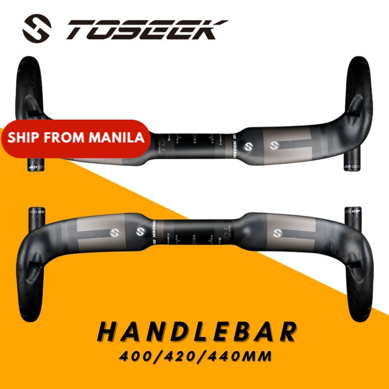 Toseek carbon fibre discount handlebars