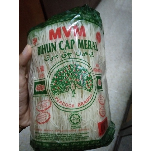 Bihun Cap Merak / Rice Vermicelli 450gm | Shopee Philippines