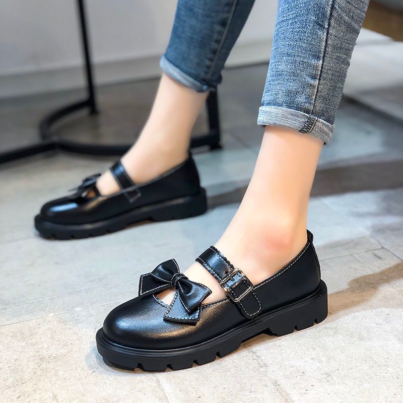 EU Size 3444 Fashion Girls School Shoes JK Uniform Japanese Uniform