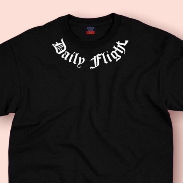 DAILY FLIGHT curve quality cotton shirt t-shirts cod. | Shopee Philippines