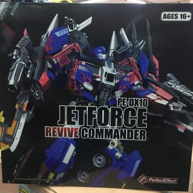 PERFECT EFFECT PE DX-10 JETFORCE REVIVE COMMANDER OPTIMUS PRIME