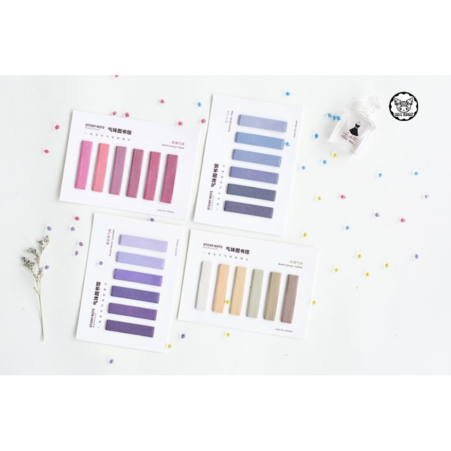 Perfume Color blends sticky note | Shopee Philippines